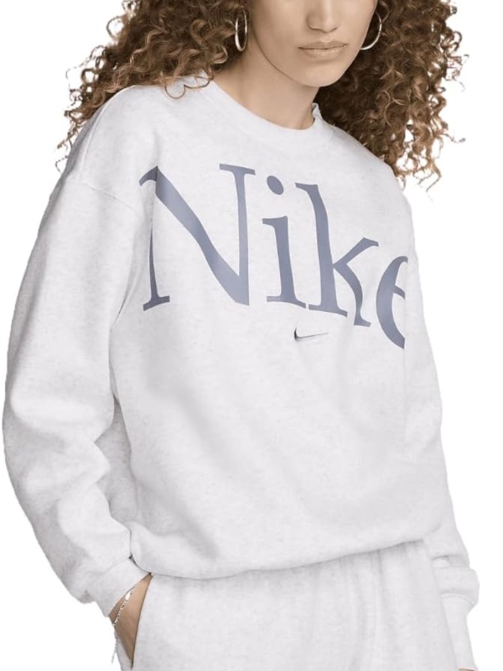 Women's Nike Sportswear Phoenix Fleece Oversized Logo Crewneck Sweatshirt